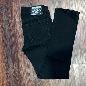 True Religion Black Jeans 31 X 32